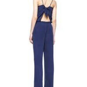 Joie Lundy jumpsuit navy blue NWT